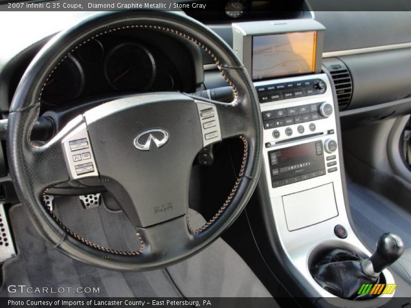 Diamond Graphite Metallic / Stone Gray 2007 Infiniti G 35 Coupe