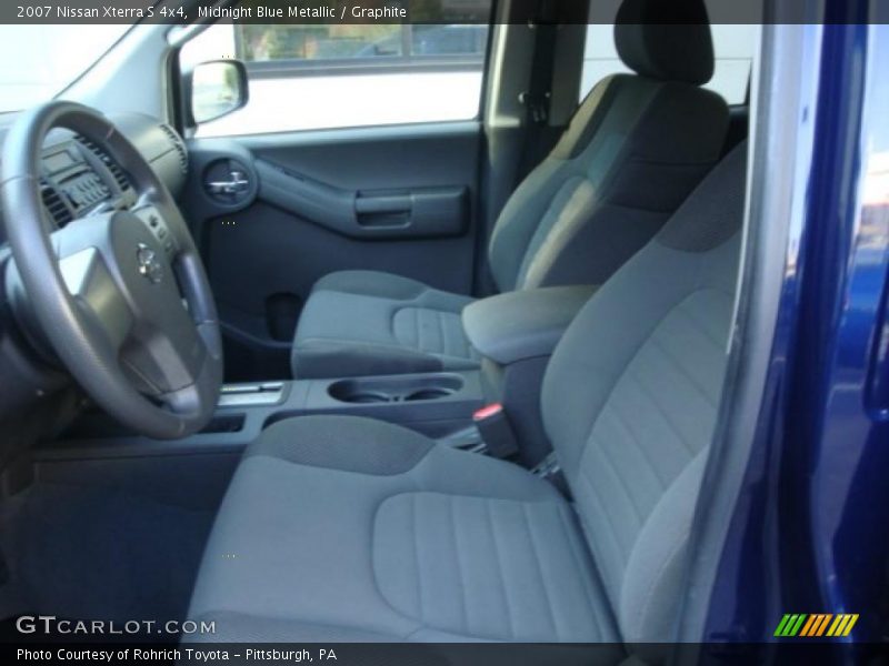 Midnight Blue Metallic / Graphite 2007 Nissan Xterra S 4x4