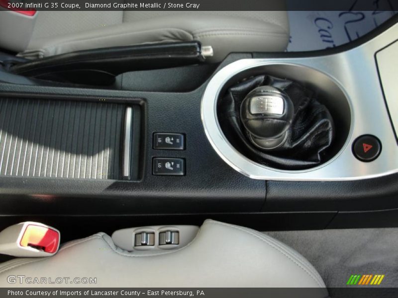 Diamond Graphite Metallic / Stone Gray 2007 Infiniti G 35 Coupe