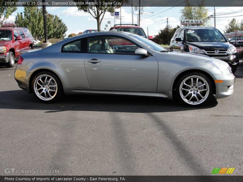 Diamond Graphite Metallic / Stone Gray 2007 Infiniti G 35 Coupe