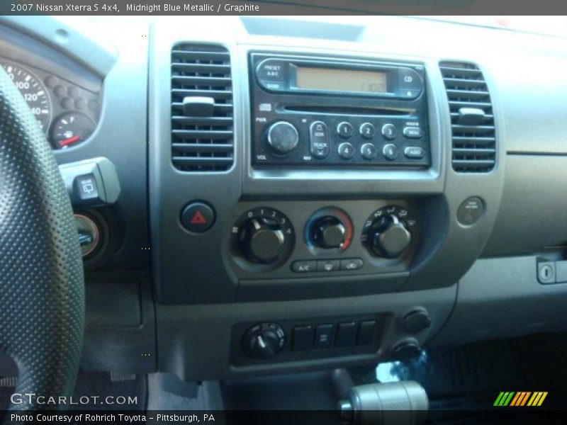 Midnight Blue Metallic / Graphite 2007 Nissan Xterra S 4x4