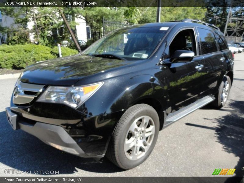 Formal Black / Ebony 2008 Acura MDX Technology