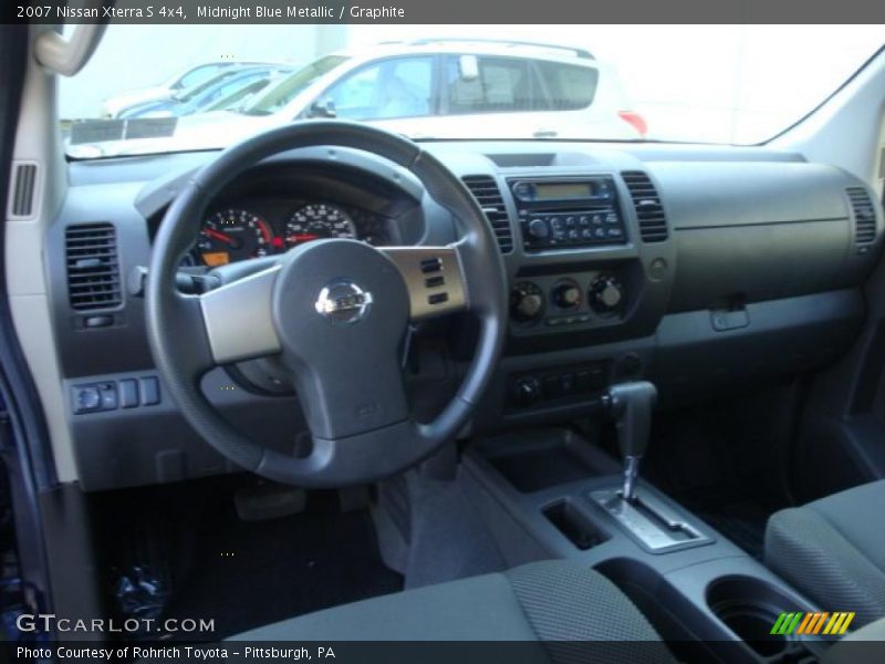 Midnight Blue Metallic / Graphite 2007 Nissan Xterra S 4x4