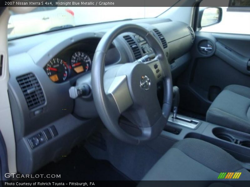 Midnight Blue Metallic / Graphite 2007 Nissan Xterra S 4x4