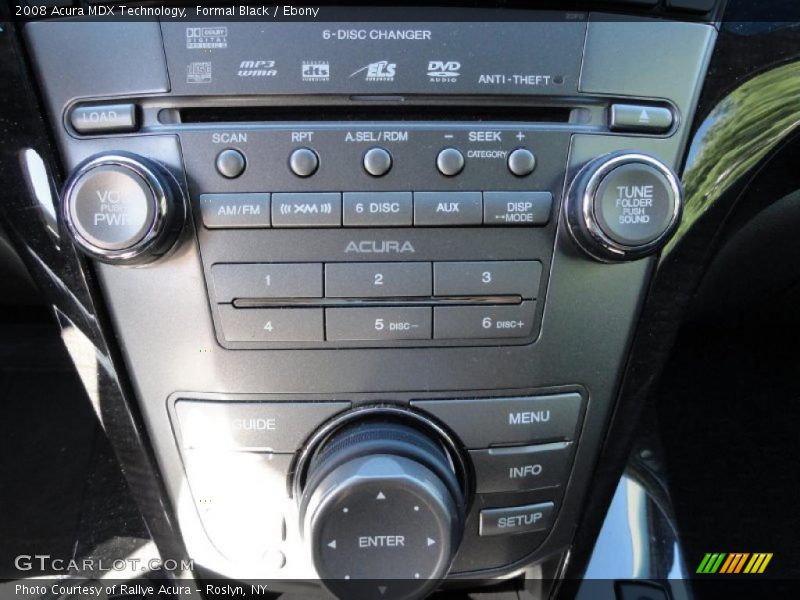 Formal Black / Ebony 2008 Acura MDX Technology