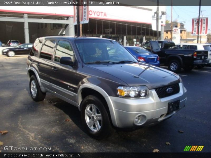 Dark Shadow Grey Metallic / Medium/Dark Flint 2006 Ford Escape Hybrid