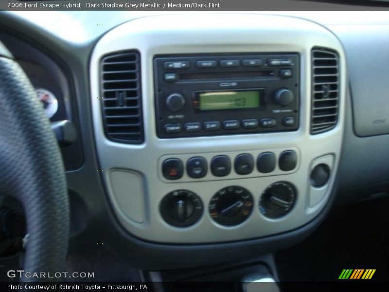 Dark Shadow Grey Metallic / Medium/Dark Flint 2006 Ford Escape Hybrid