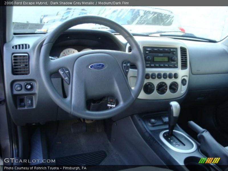 Dashboard of 2006 Escape Hybrid