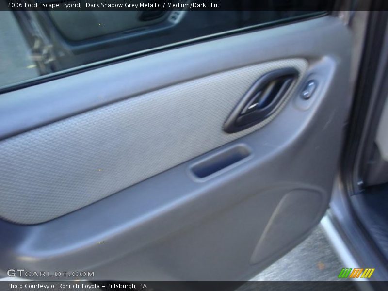 Dark Shadow Grey Metallic / Medium/Dark Flint 2006 Ford Escape Hybrid
