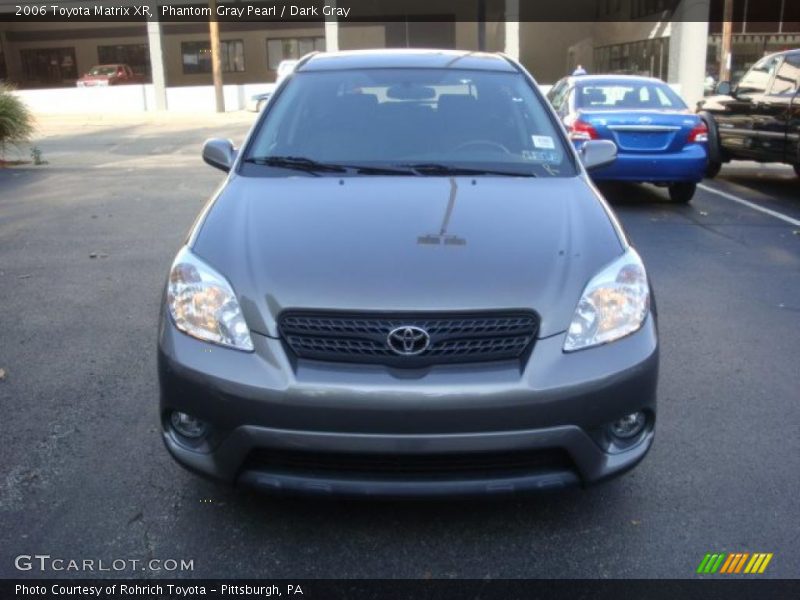 Phantom Gray Pearl / Dark Gray 2006 Toyota Matrix XR