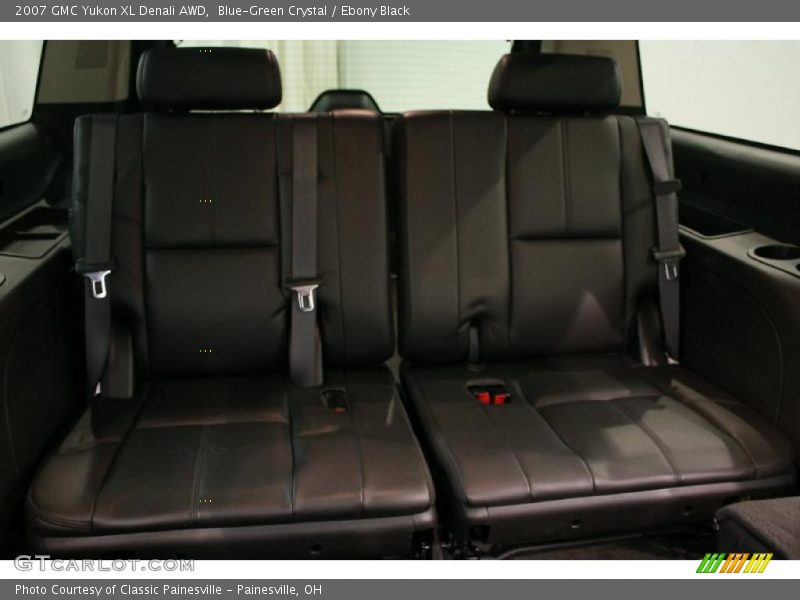 Blue-Green Crystal / Ebony Black 2007 GMC Yukon XL Denali AWD