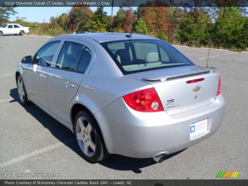 Silver Ice Metallic / Gray 2010 Chevrolet Cobalt LT Sedan