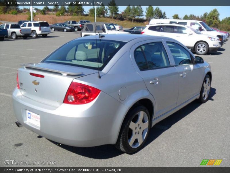 Silver Ice Metallic / Gray 2010 Chevrolet Cobalt LT Sedan