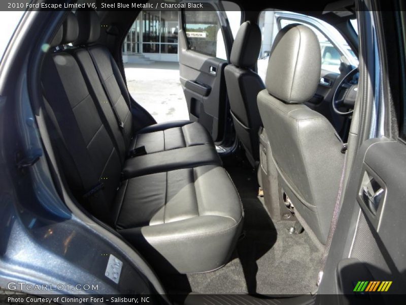 Steel Blue Metallic / Charcoal Black 2010 Ford Escape Limited V6