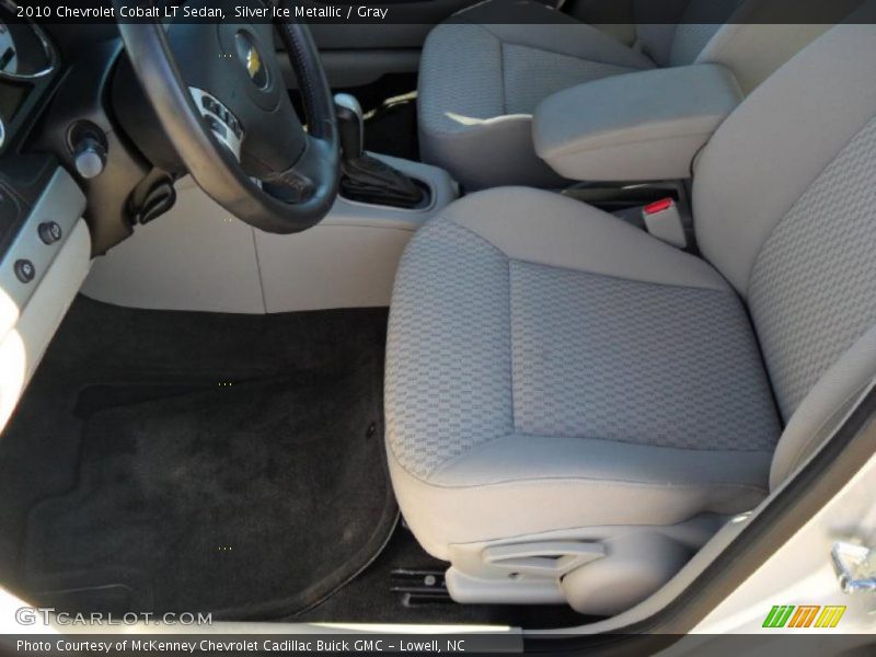 Silver Ice Metallic / Gray 2010 Chevrolet Cobalt LT Sedan