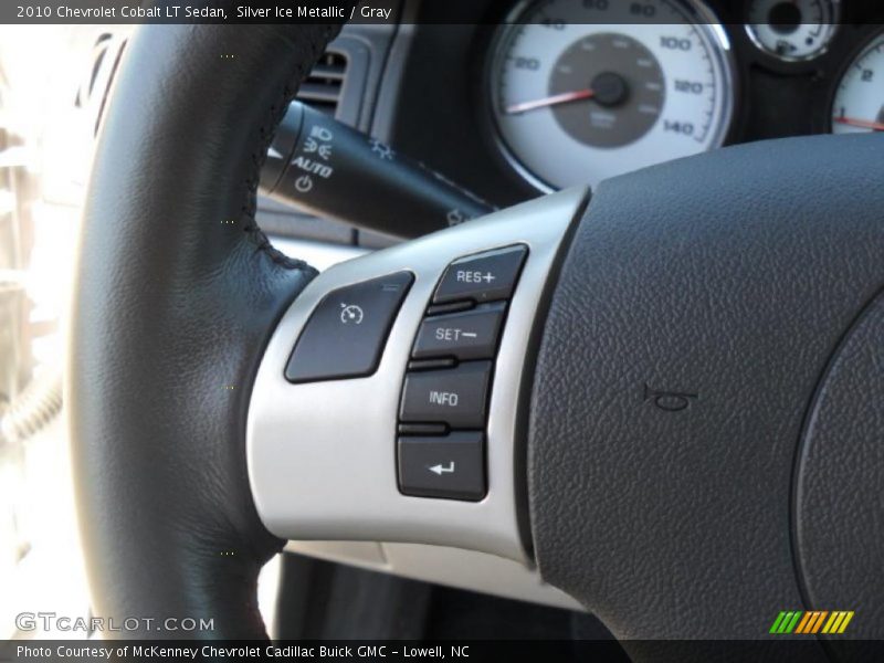 Silver Ice Metallic / Gray 2010 Chevrolet Cobalt LT Sedan