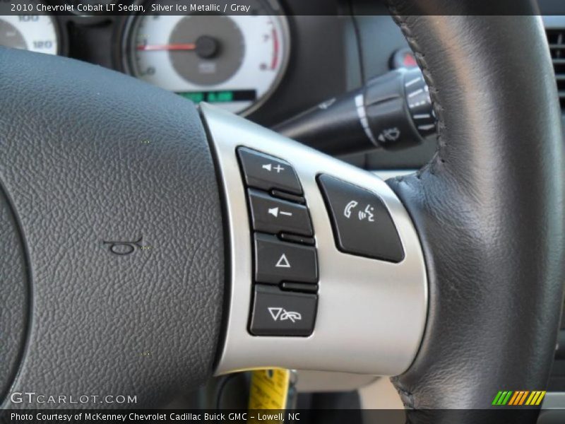 Silver Ice Metallic / Gray 2010 Chevrolet Cobalt LT Sedan