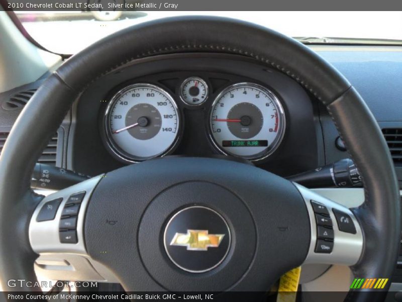 Silver Ice Metallic / Gray 2010 Chevrolet Cobalt LT Sedan