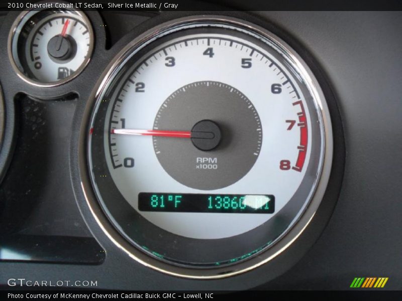 Silver Ice Metallic / Gray 2010 Chevrolet Cobalt LT Sedan