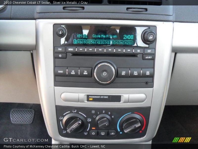 Silver Ice Metallic / Gray 2010 Chevrolet Cobalt LT Sedan