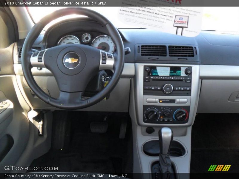 Silver Ice Metallic / Gray 2010 Chevrolet Cobalt LT Sedan