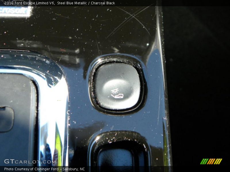 Steel Blue Metallic / Charcoal Black 2010 Ford Escape Limited V6