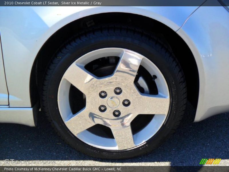 Silver Ice Metallic / Gray 2010 Chevrolet Cobalt LT Sedan