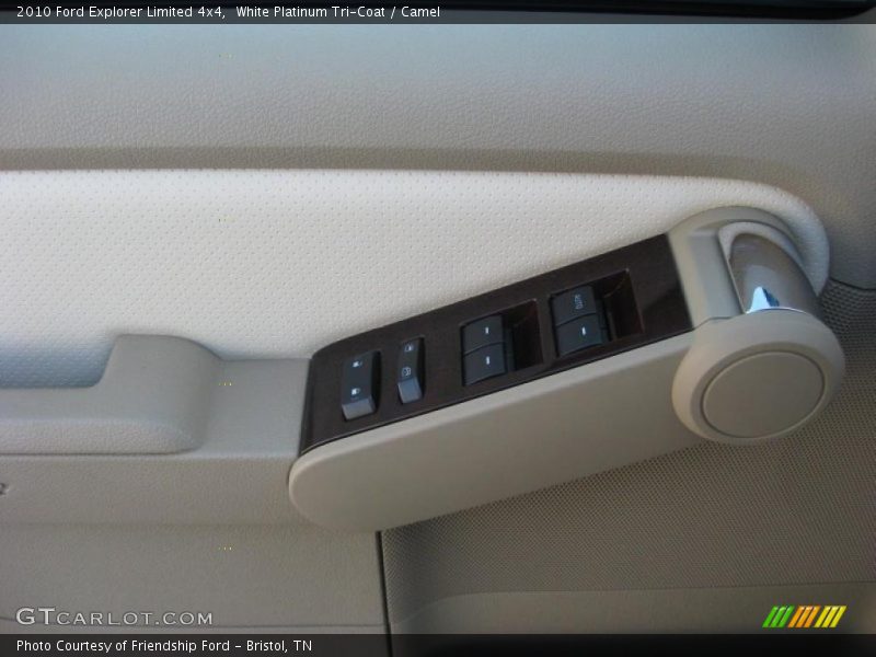 Controls of 2010 Explorer Limited 4x4