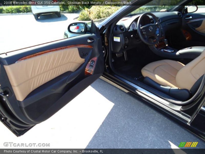  2008 CLK 350 Cabriolet Cappuccino/Black Interior