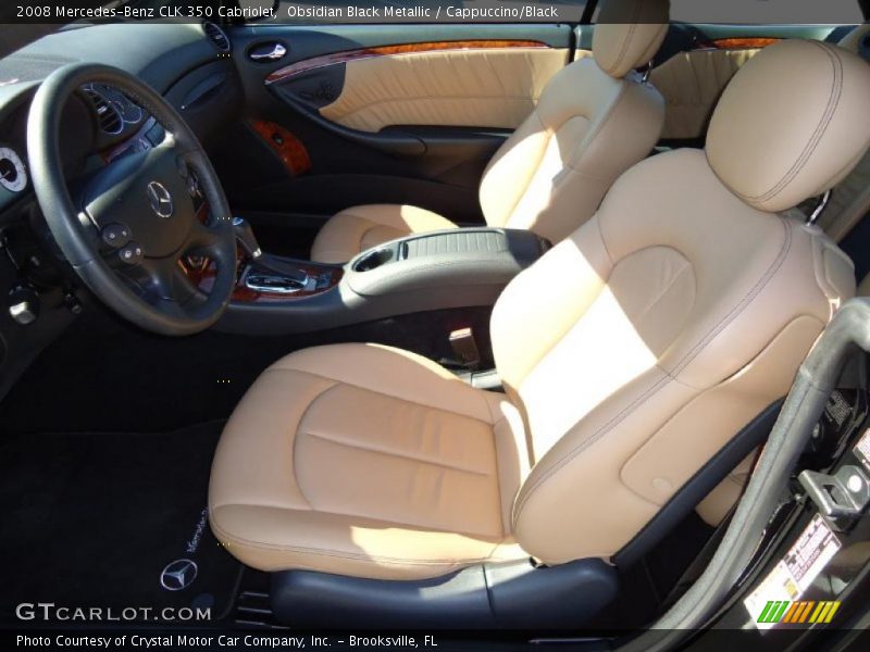  2008 CLK 350 Cabriolet Cappuccino/Black Interior