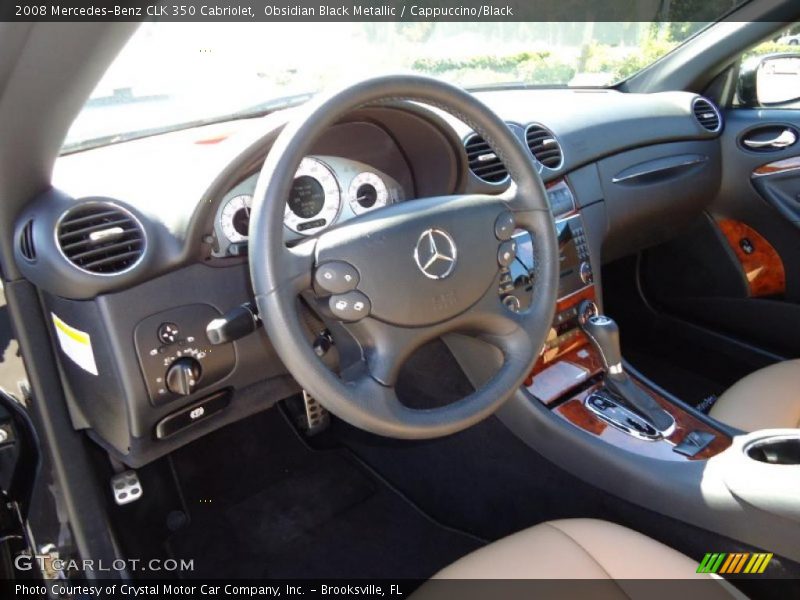 Cappuccino/Black Interior - 2008 CLK 350 Cabriolet 