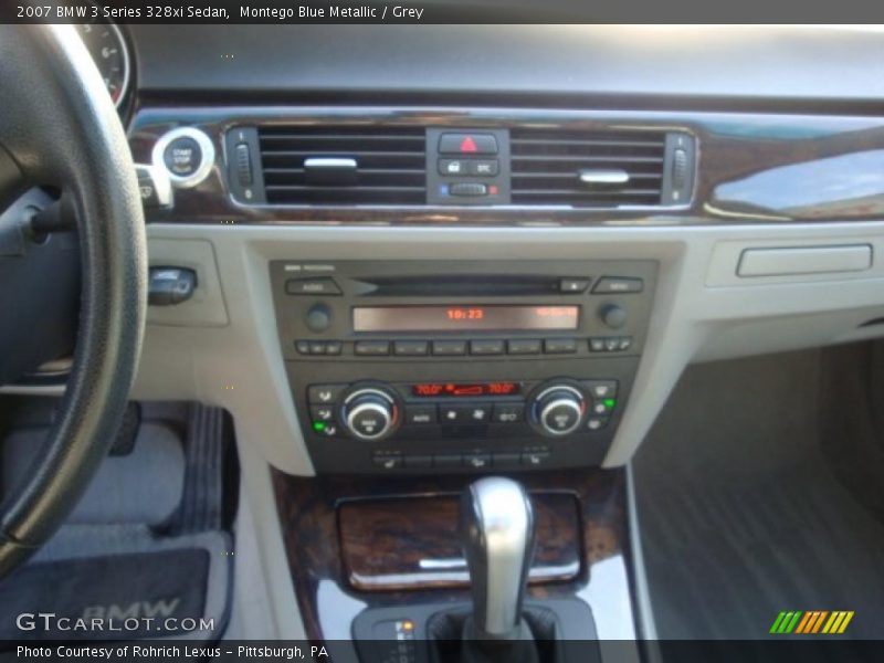 Montego Blue Metallic / Grey 2007 BMW 3 Series 328xi Sedan