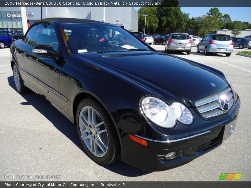 Front 3/4 View of 2008 CLK 350 Cabriolet