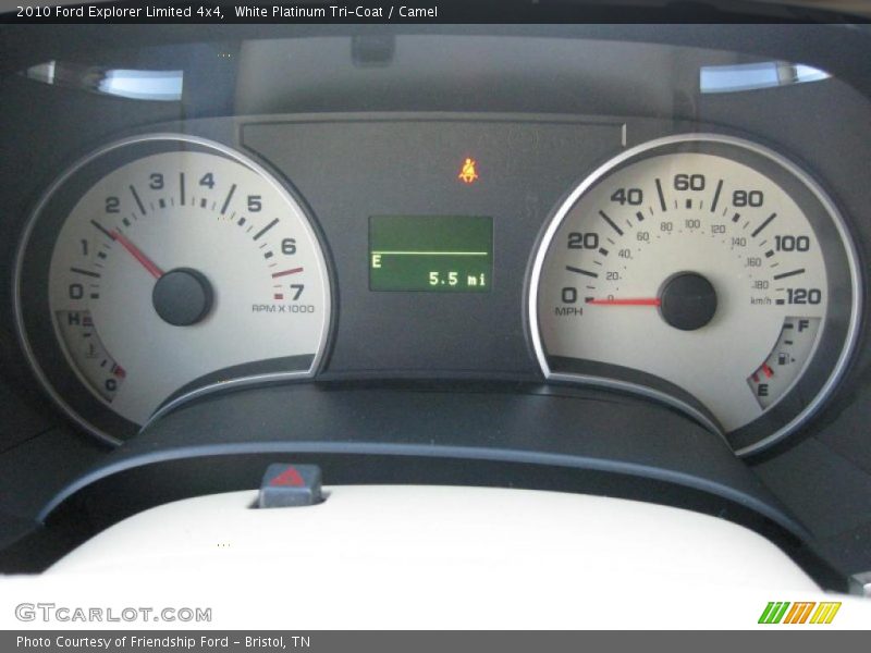  2010 Explorer Limited 4x4 Limited 4x4 Gauges