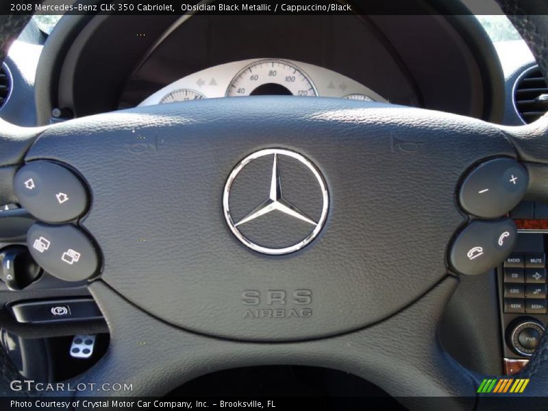 Controls of 2008 CLK 350 Cabriolet
