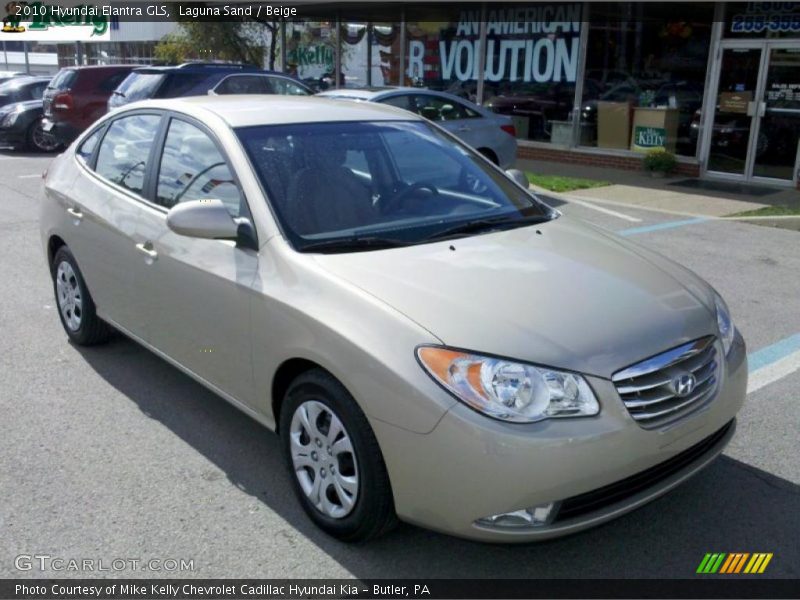 Laguna Sand / Beige 2010 Hyundai Elantra GLS