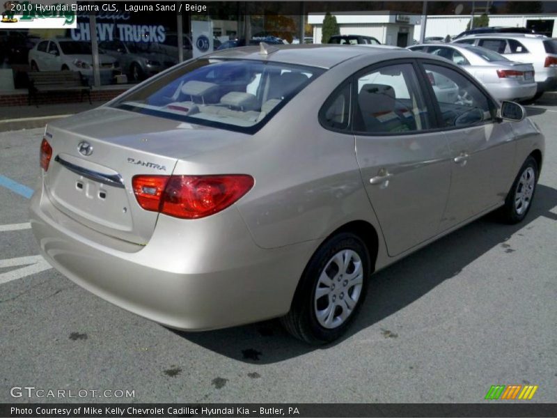 Laguna Sand / Beige 2010 Hyundai Elantra GLS