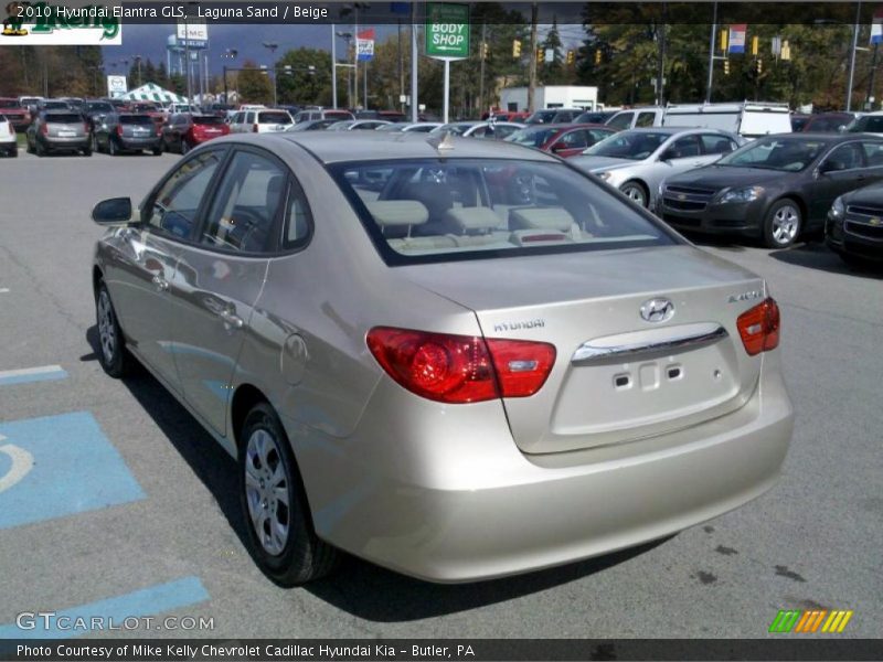 Laguna Sand / Beige 2010 Hyundai Elantra GLS