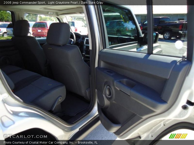  2008 Commander Sport Dark Slate Gray Interior