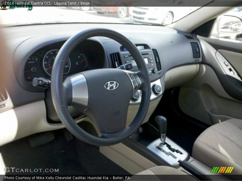 Laguna Sand / Beige 2010 Hyundai Elantra GLS