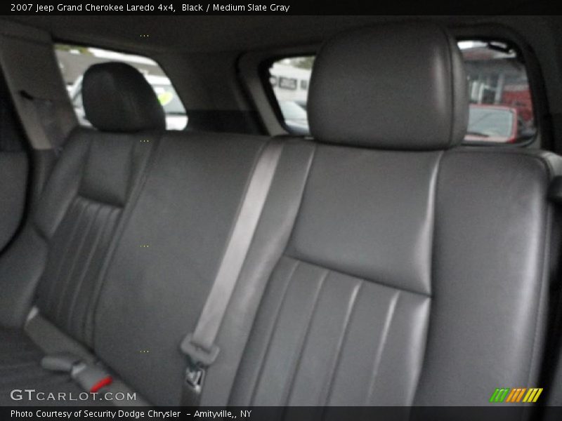 Black / Medium Slate Gray 2007 Jeep Grand Cherokee Laredo 4x4