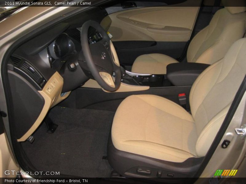  2011 Sonata GLS Camel Interior
