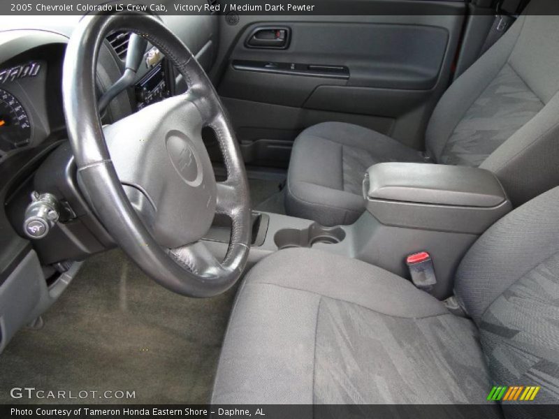  2005 Colorado LS Crew Cab Medium Dark Pewter Interior