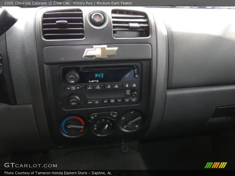 Victory Red / Medium Dark Pewter 2005 Chevrolet Colorado LS Crew Cab