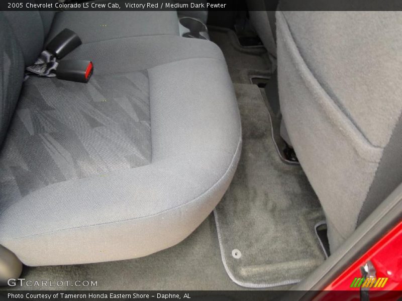 Victory Red / Medium Dark Pewter 2005 Chevrolet Colorado LS Crew Cab