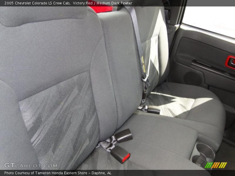 Victory Red / Medium Dark Pewter 2005 Chevrolet Colorado LS Crew Cab