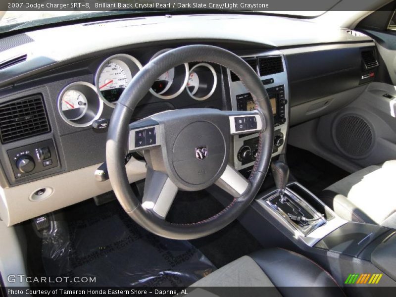 Dark Slate Gray/Light Graystone Interior - 2007 Charger SRT-8 