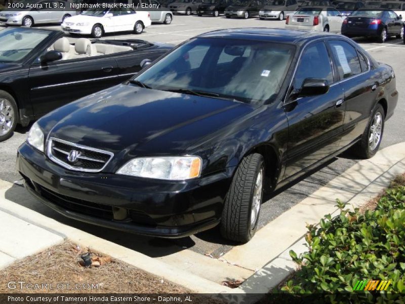 Nighthawk Black Pearl / Ebony 2000 Acura TL 3.2