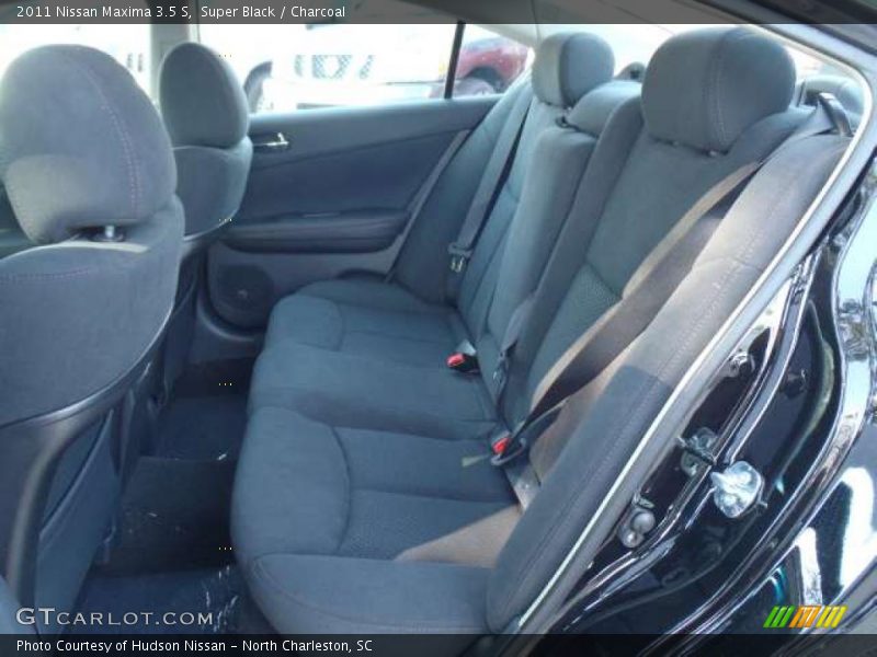  2011 Maxima 3.5 S Charcoal Interior
