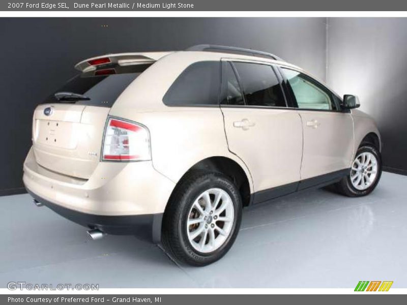 Dune Pearl Metallic / Medium Light Stone 2007 Ford Edge SEL